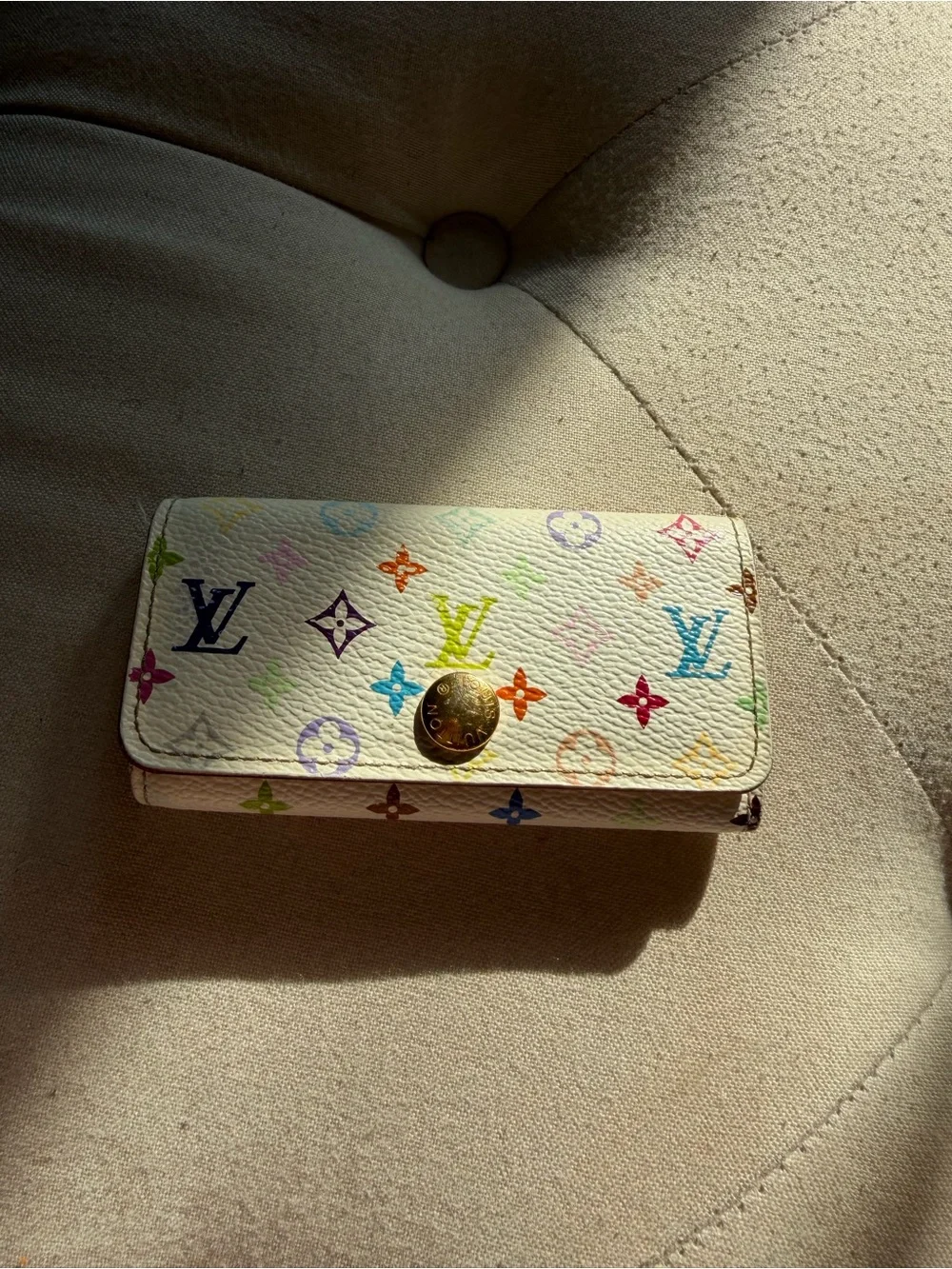 Authentic Louis Vuitton Murakami 4-Key Holder